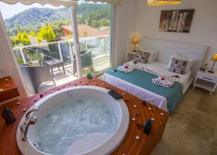Islamlar Village 1 Bedroom Luxury With Pool 别墅 卡尔坎